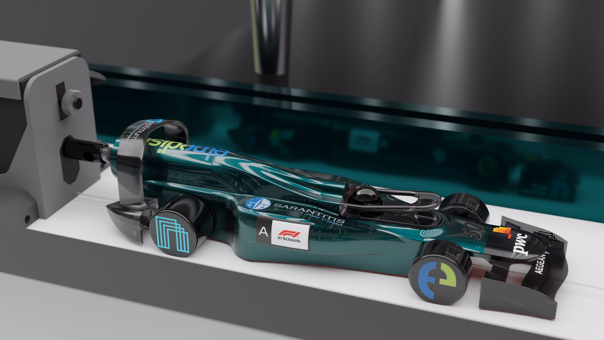 F1 in Schools car and team